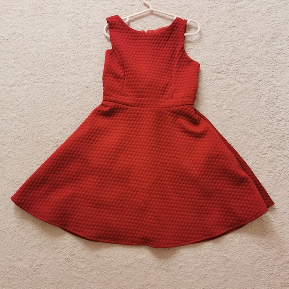 Sugar plum Christmas red dress 7t - Picture 4 of 8